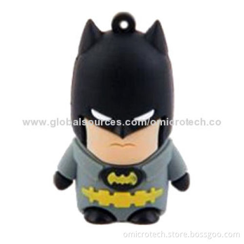 Cartoon USB Flash Drive, 64, 128, 256, 512MB, 1, 2, 4 and 8GB Capacities